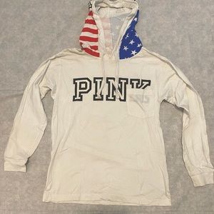 PINK Patriotic Hoodie